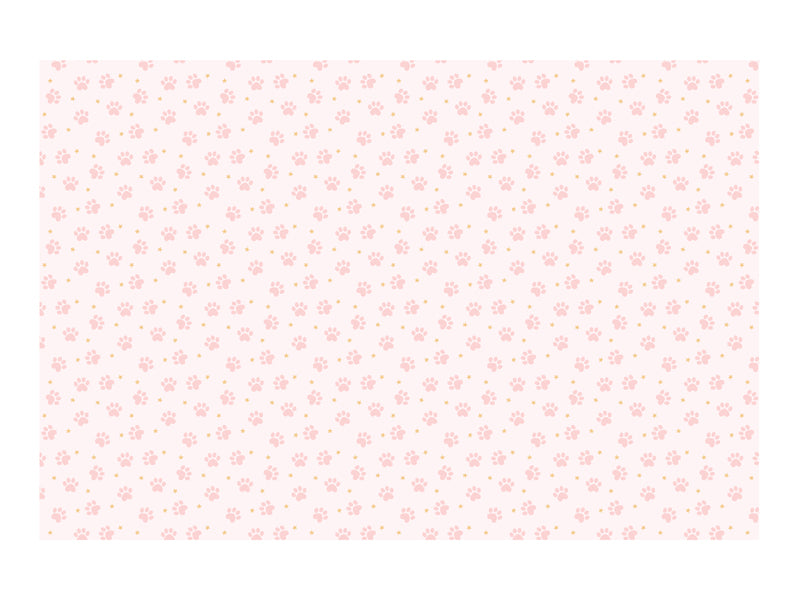 Papier Tischdecke Pfoten, mix, 180x120 cm (1 Stk.)