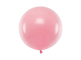 Runder Riesenballon 60 cm, Pastel Baby Pink (1 Stk.)