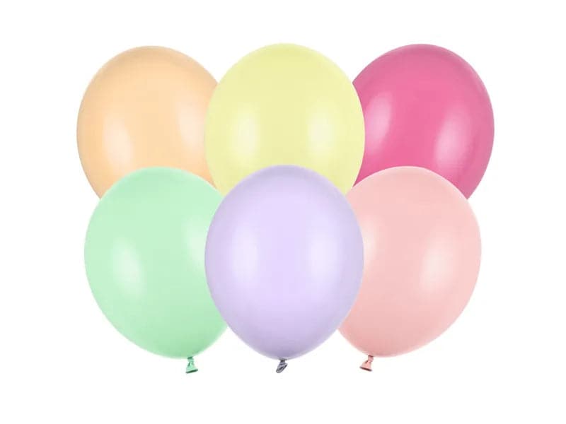 Ballone 27cm, Pastel Mix (10stk.)