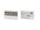 Geburtstagskerzen Happy Birthday 2,5 cm, Silber (13 Stk.)
