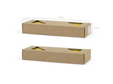 Kegelkerze metallisiert, gold, 24cm (10 Stk.)