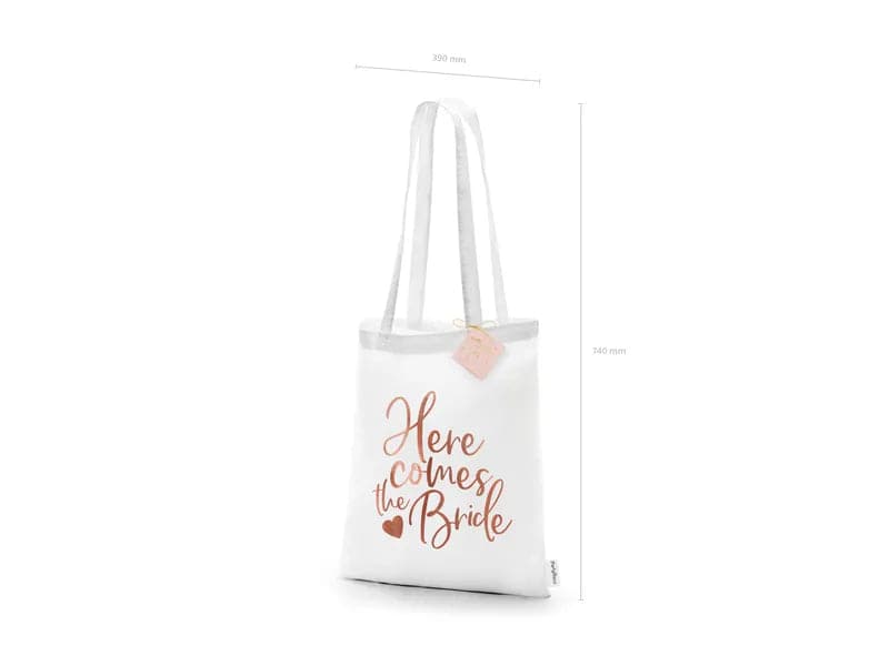 Tote bag - Here comes the bride