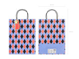 Geschenktasche Rauten, Mix, 10x24x32 cm