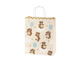 Geschenktasche Teddybär, Mix, (1 Stk.)