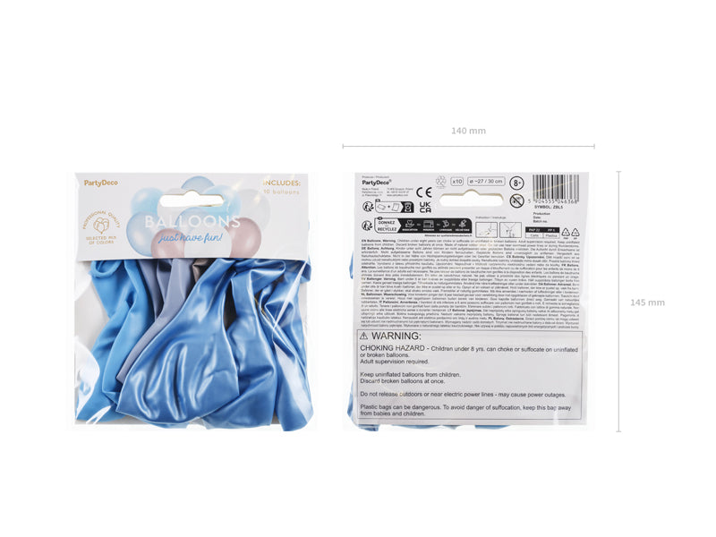 Latexballons-Set 1, gemischt