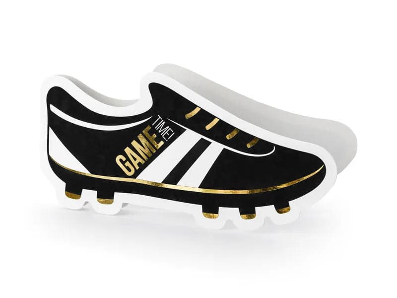Fussball Einladungen - Schuh, Mix