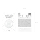 Ballon Kugel 40cm Transparent (1 Stk.)