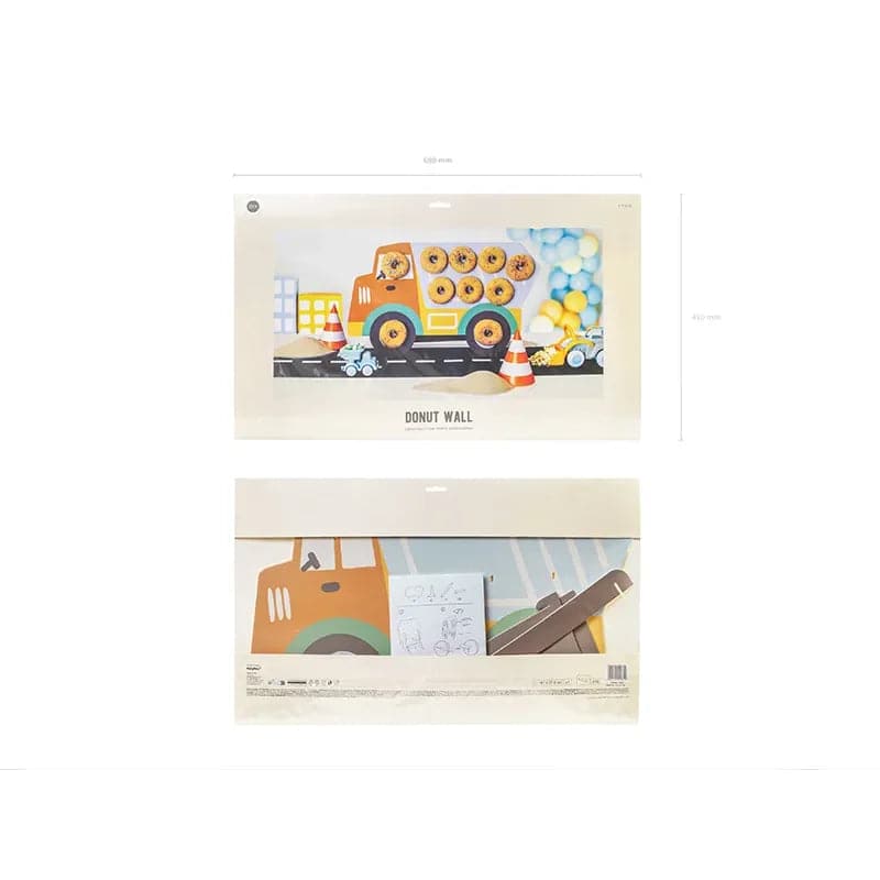 Donutsständer Truck 61x37,5 cm Mix