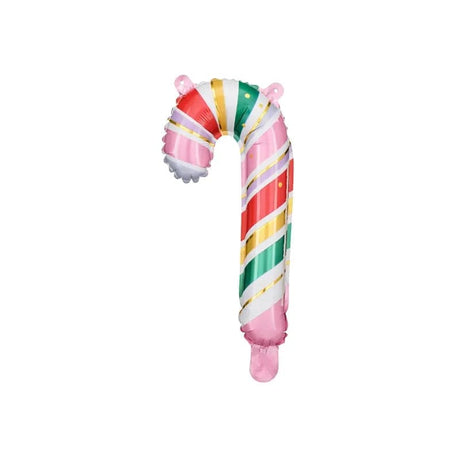 Ballone Zuckerstange 18.5cm x 35cm Metallic Mix (5 Stk.)
