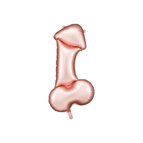 Ballone Penis 88cm Metallic Roségold (1 Stk.)