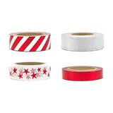 Dekoband Christmas Pack Metallic Mix (4 Stk.)