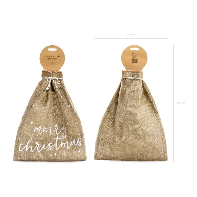 Geschenkbeutel Merry Christmas (1 Stk.)