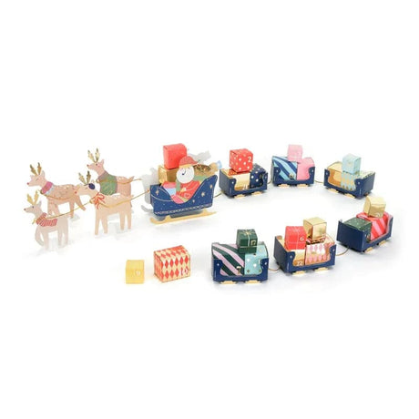 Geschenkbox Weihnachtsmannkutsche (39 Stk.)