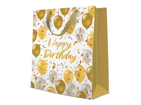 Geschenktüte Elegante Luftballons 26,5x13x33,5 cm
