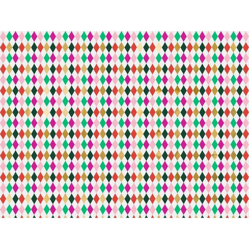 Geschenkpapier - Rautenmuster 70x200cm