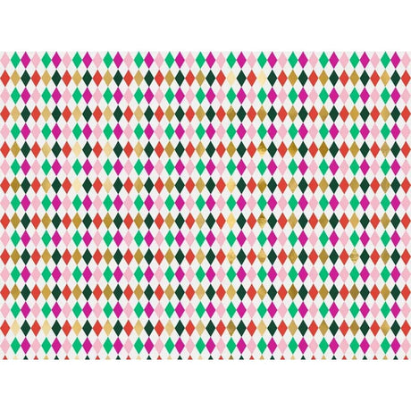 Geschenkpapier - Rautenmuster 70x200cm