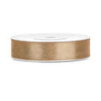 Satinband hellgold 12mm/25m