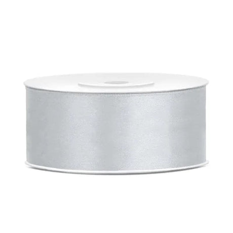 Satinband silber 25mm/25m