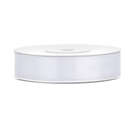 Satinband weiß 12mm/25m