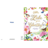 Maxikarte A4 Format - Alles liebe zum Geburtstag