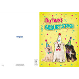 Maxikarte A4 Format - Du hast Geburtstag