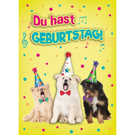 Maxikarte A4 Format - Du hast Geburtstag