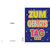 Maxikarte A4 Format - Zum Geburts Tag