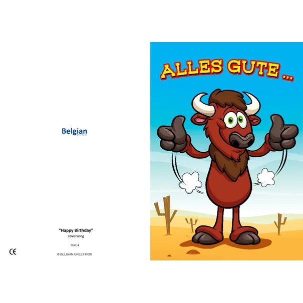 Musikkarte ’’Alles Gute’’