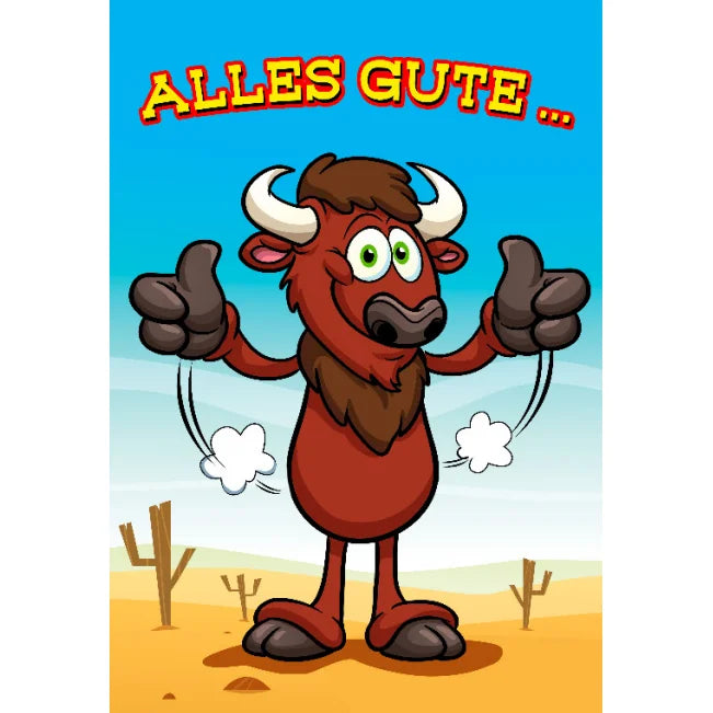 Musikkarte ’’Alles Gute’’