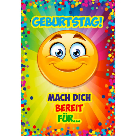 Musikkarte ’’Mach dich bereit’’ - A4 Format mit Couvert