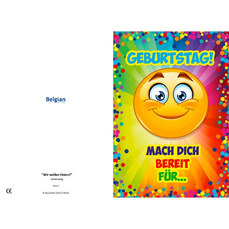 Musikkarte ’’Mach dich bereit’’ - A4 Format mit Couvert