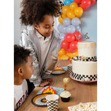 Cake Topper Auto 12cm Pastell Mix (4 Stk.)