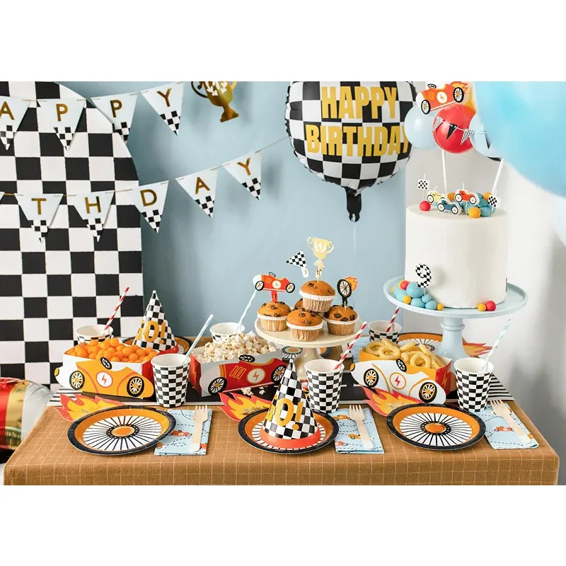 Cake Topper Auto 29cm Pastell Mix