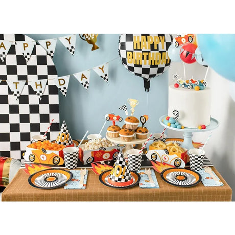 Cake Topper Auto 29cm Pastell Mix