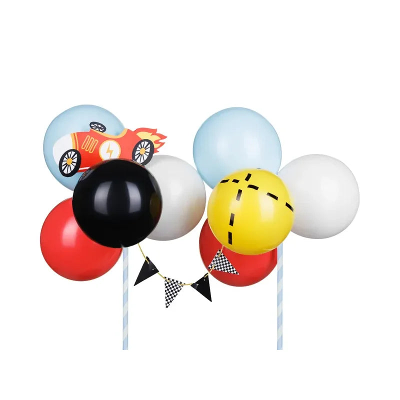 Cake Topper Auto 29cm Pastell Mix