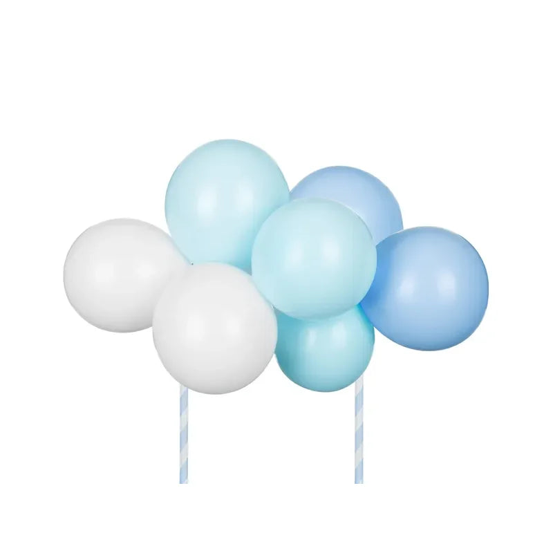 Cake Topper Boy 29cm Pastell blau