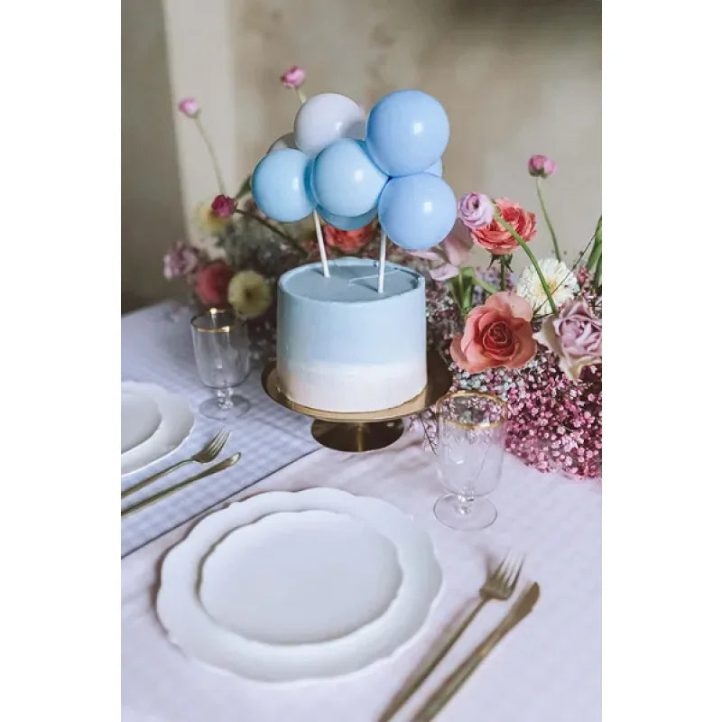 Cake Topper Boy 29cm Pastell blau