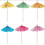 Cocktail Schirm 10cm div. Farben (20 Stk.)