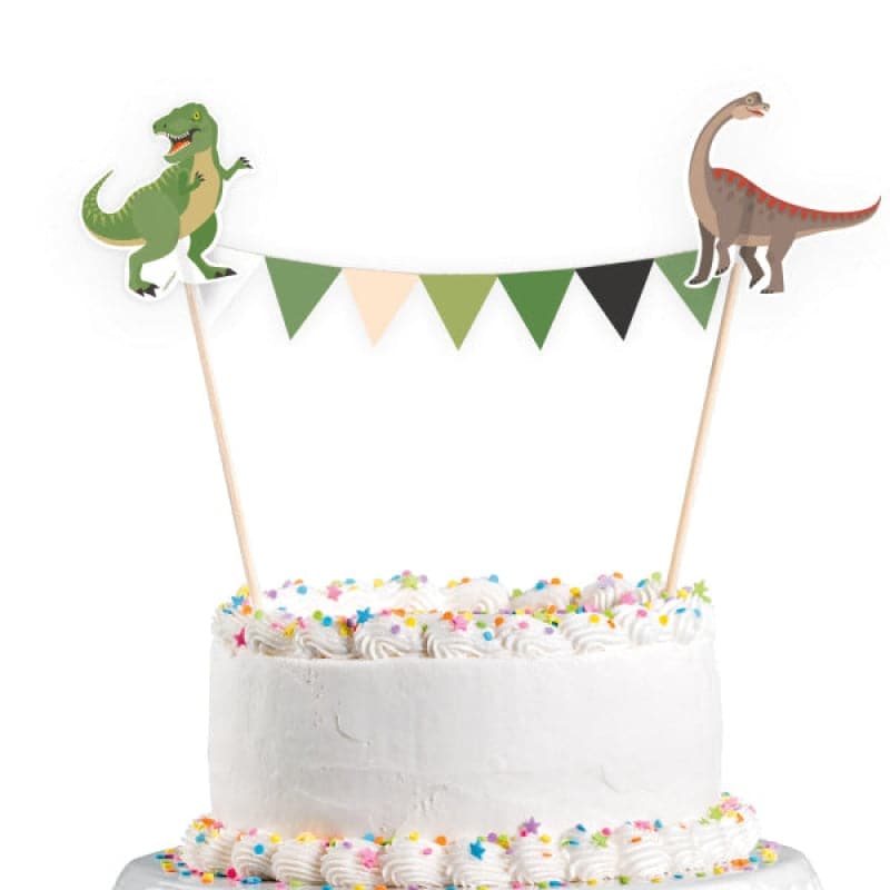 Cake Topper Dinosaurier 20cm Metallic Mix (1 Stk.)