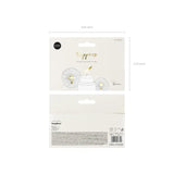 Cake Topper Glaube 31.5cm Metallic gold (1 Stk.)