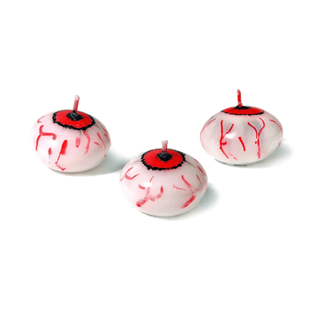 Halloween Kerze Schwimmendes Auge (25 Stk.)