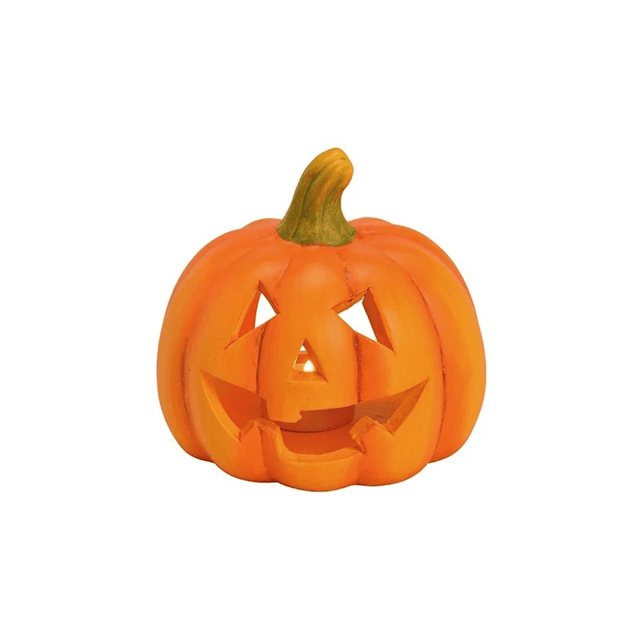 Halloween Windlicht Kürbis