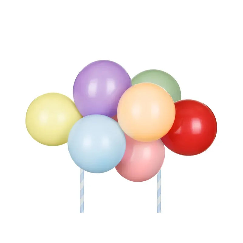 Cake Topper Regenbogen 29cm Pastell