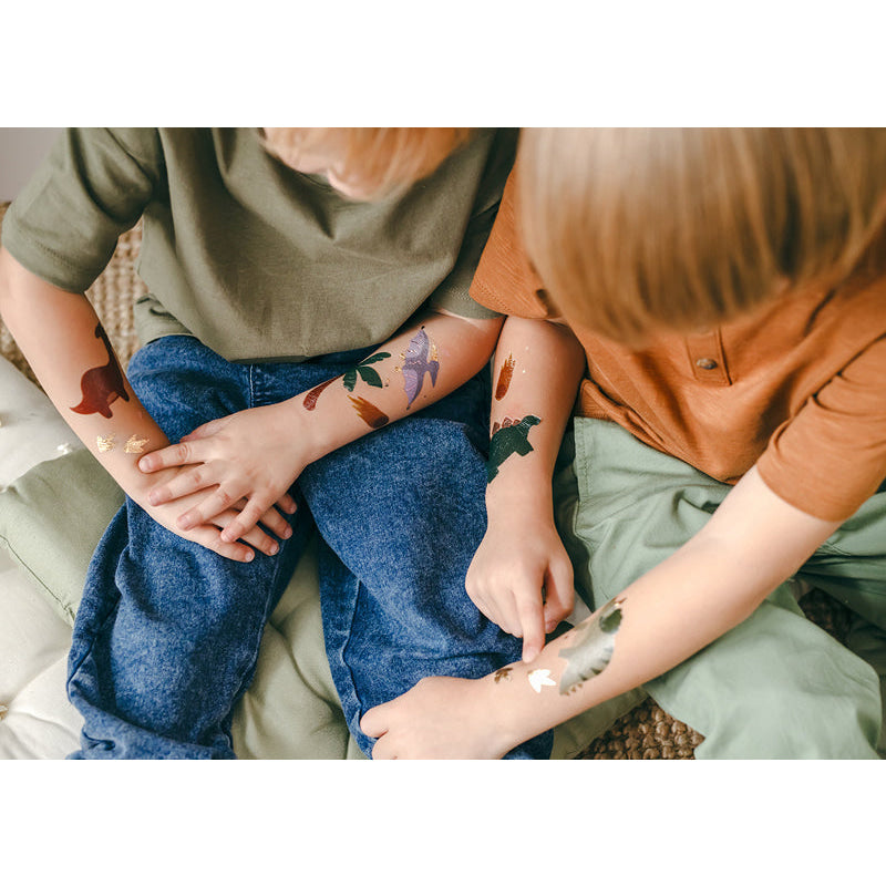 Abwaschbare Tattoos Dinosaurier Mix (13 Stk.)