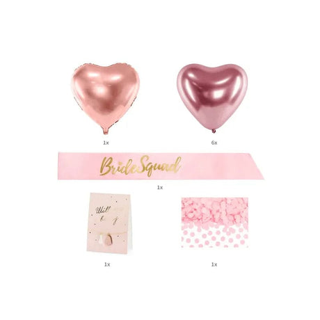 Brautjungfern-Accessoire-Set Mix
