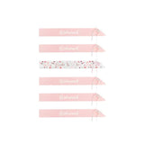 Papierschärpen Bride to be und Bridesmaid Mix 76cm