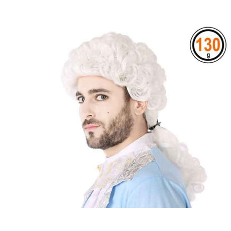 Perücke Aristrokat Weiss 130g