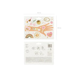 Temporary Tattoos Daisy mix Mix (14 Stk.)