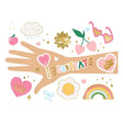 Temporary Tattoos Daisy mix Mix (14 Stk.)