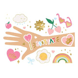 Temporary Tattoos Daisy mix Mix (14 Stk.)